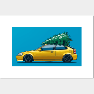 Civic EK Posters and Art